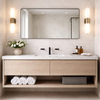 Kye 22x40 Rounded Rectangular Wall Mirror
