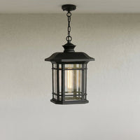 Blackburn 1 Light Black Outdoor Pendant