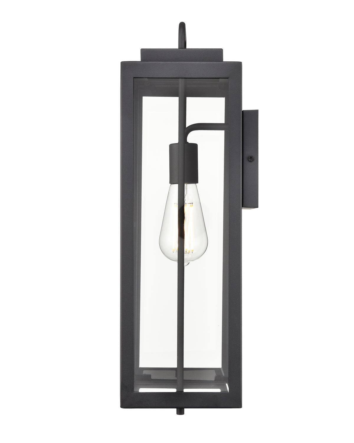 8.5'' Gallatin Textured Black 1 Light Wall Sconce