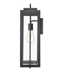 8.5'' Gallatin Textured Black 1 Light Wall Sconce