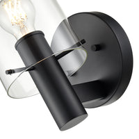 6'' Apolla Matte Black 1 Light Wall Sconce