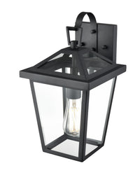 8'' Mensun Textured Black 1 Light Wall Sconce