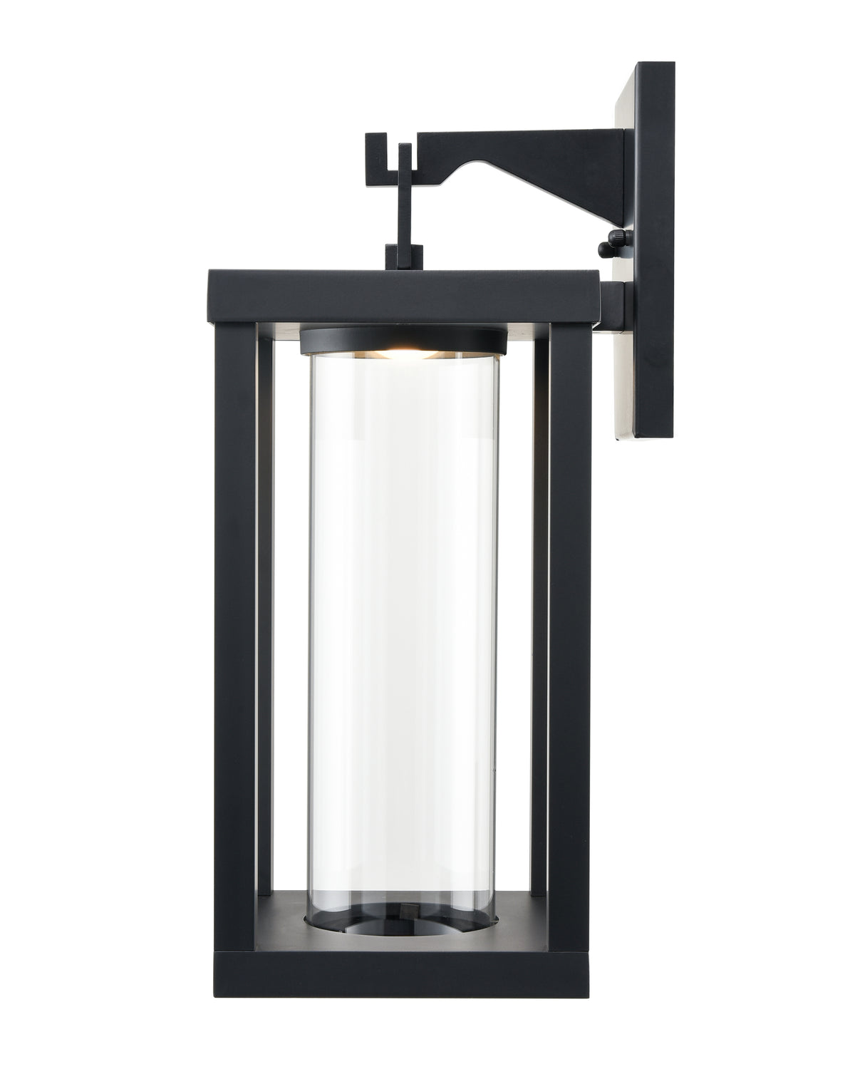 7.5'' Dumont Powder Coated Black  Light Wall Sconce