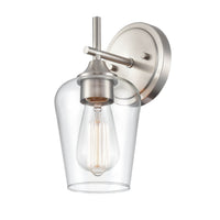 5'' Ashford Brushed Nickel 1 Light Wall Sconce