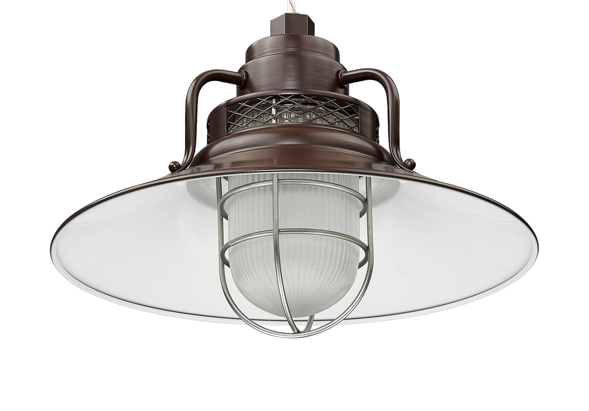 14'' Architectural Bronze Metal R Series Railroad Shade