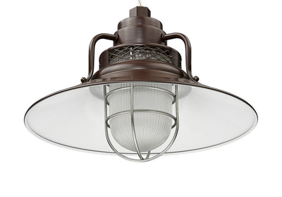 14'' Architectural Bronze Metal R Series Railroad Shade