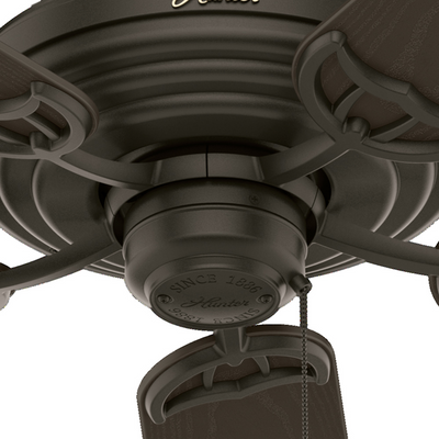 52 inch Sea Air New Bronze Indoor/Outdoor Ceiling Fan and Pull Chain