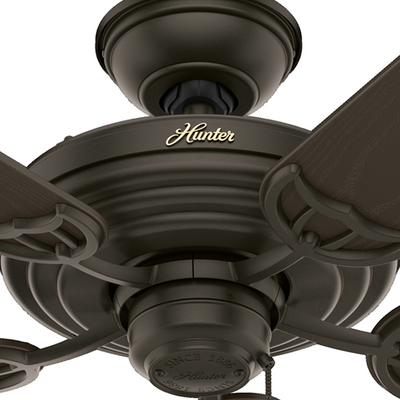 52 inch Sea Air New Bronze Indoor/Outdoor Ceiling Fan and Pull Chain