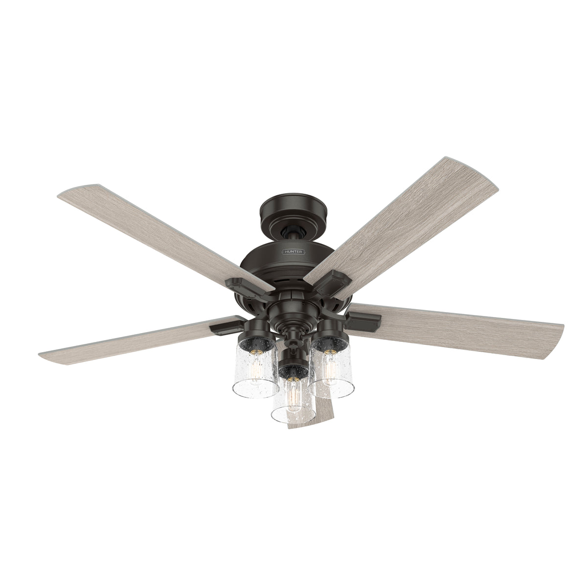52 inch Hartland Noble Bronze Ceiling Fan with LED Light Kit and Handheld Remote