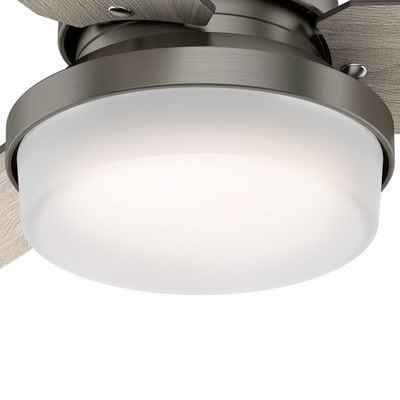 44 inch Sentinel Brushed Slate Ceiling Fan with LED Light Kit and Handheld Remote