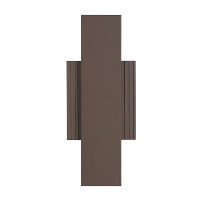 Jacks 15-inch Architectural Bronze 5CCT LED Exterior Wall Sconce