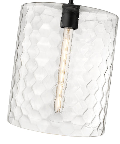 15'' Ashli Matte Black 1 Light Pendant