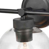 25'' Jonatan Matte Black 3 Light Bath Vanity