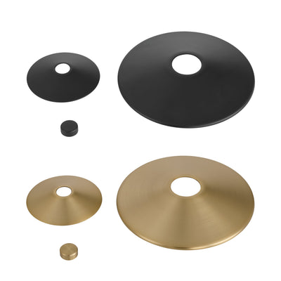 Tremolo 7-inch 1-light Matte Black and Champagne Gold Vanity Light with Etched Opal Glass