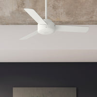 44 inch Presto Matte White Ceiling Fan and Wall Control