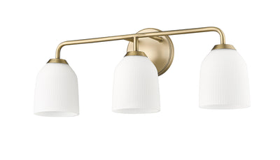 22.75'' Norah Vintage Brass 3 Light Bath Vanity