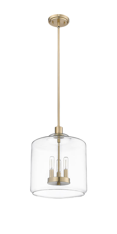 14.5'' Asheville Modern Gold 3 Light Pendant