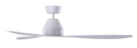 56 Inch DC WiFi Indoor Outdoor Smart Fan in White with Remote