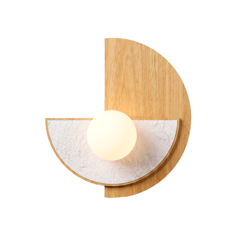 13.78'' Handcrafted Petra Accord Wall Lamp Light