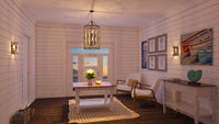 39.5'' Belmont 8 Light Florence Gold Chandelier