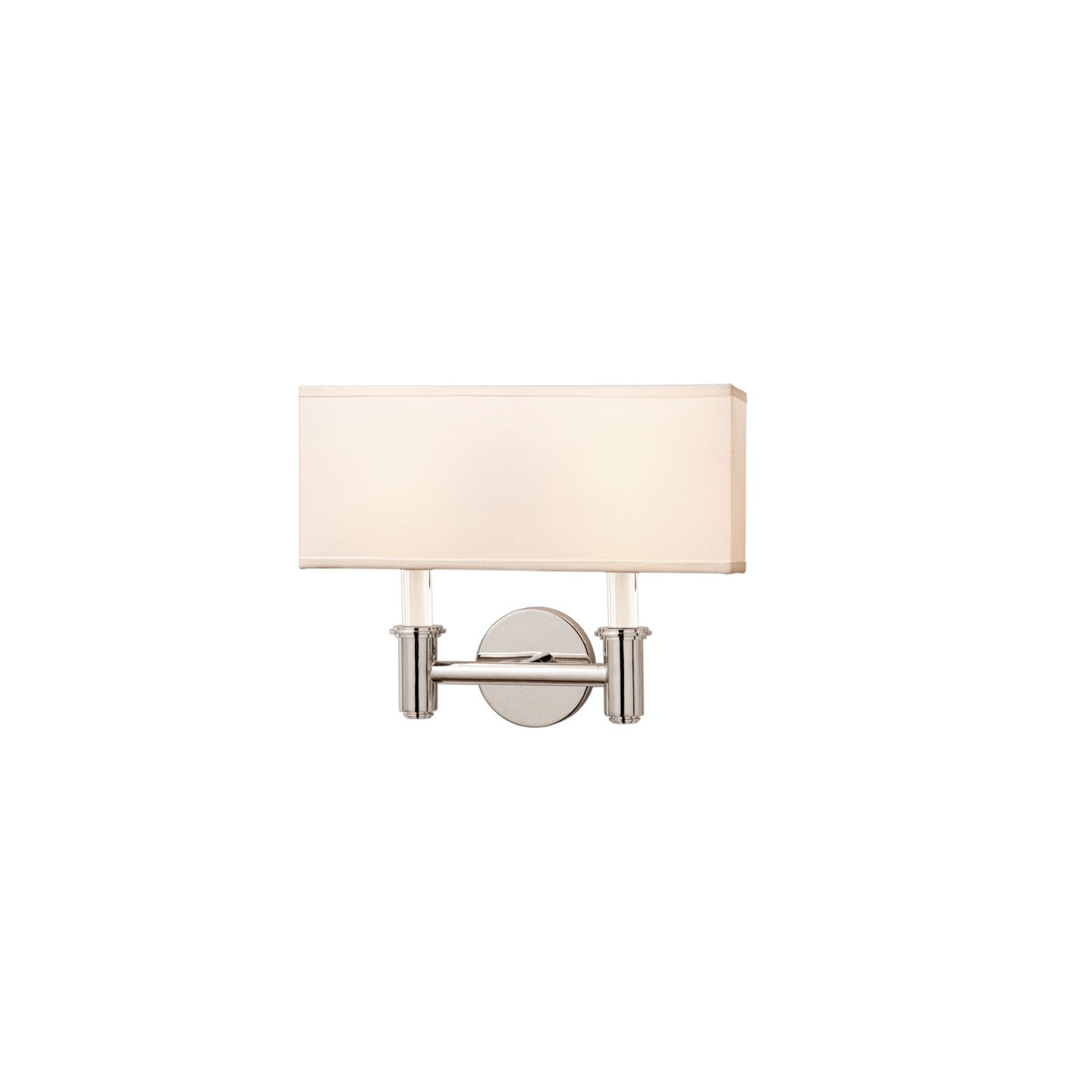 14'' Dupont 2 Light Polished Chrome Wall Sconce