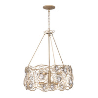 Ethereal Rose 6 Light Chandelier