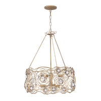 Ethereal Rose 6 Light Chandelier