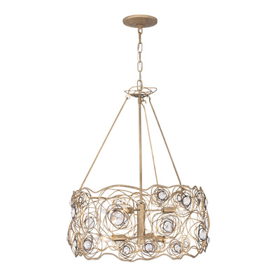 Ethereal Rose 6 Light Chandelier