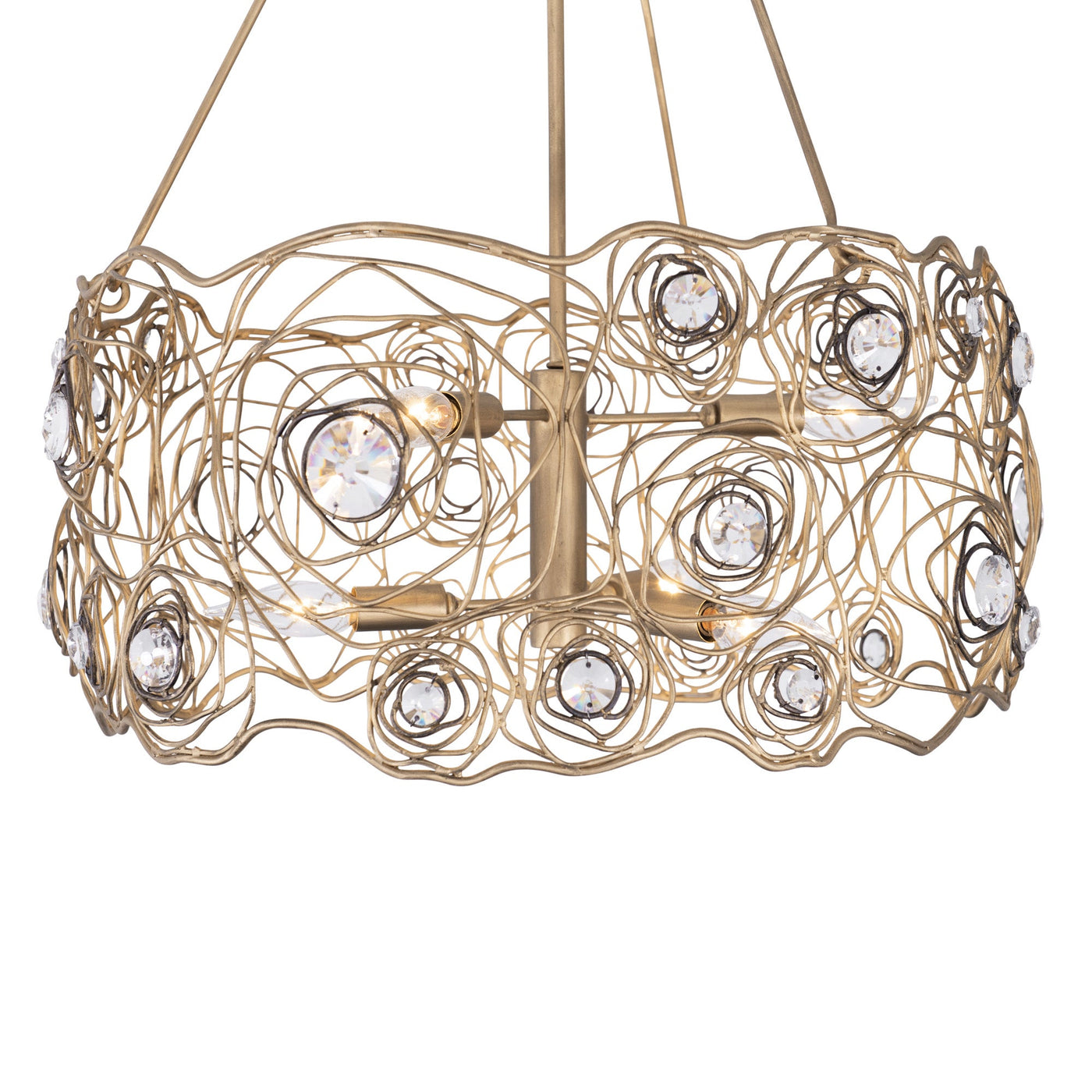Ethereal Rose 6 Light Chandelier