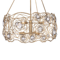 Ethereal Rose 6 Light Chandelier
