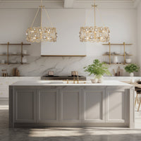 Ethereal Rose 6 Light Chandelier