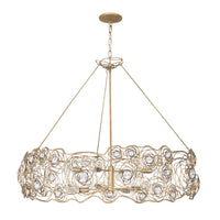 Ethereal Rose 8 Light Chandelier