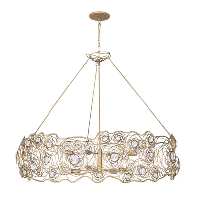 Ethereal Rose 8 Light Chandelier