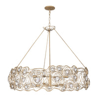 Ethereal Rose 8 Light Chandelier
