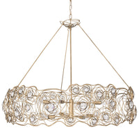 Ethereal Rose 8 Light Chandelier