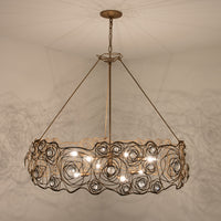 Ethereal Rose 8 Light Chandelier