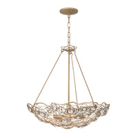 Ethereal Rose 6 Light Inverted Pendant