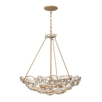 Ethereal Rose 6 Light Inverted Pendant