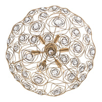 Ethereal Rose 6 Light Inverted Pendant