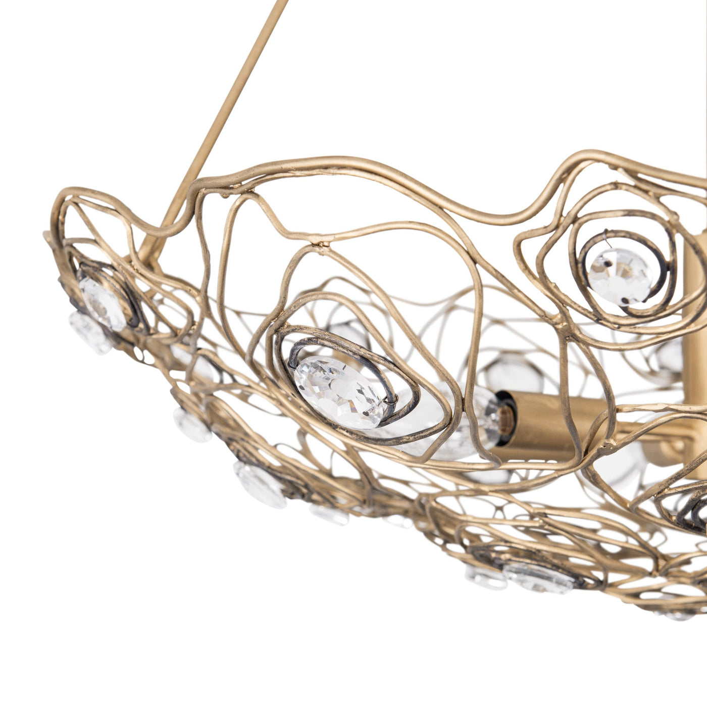 Ethereal Rose 6 Light Inverted Pendant