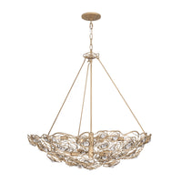 Ethereal Rose 8 Light Inverted Pendant