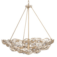 Ethereal Rose 8 Light Inverted Pendant
