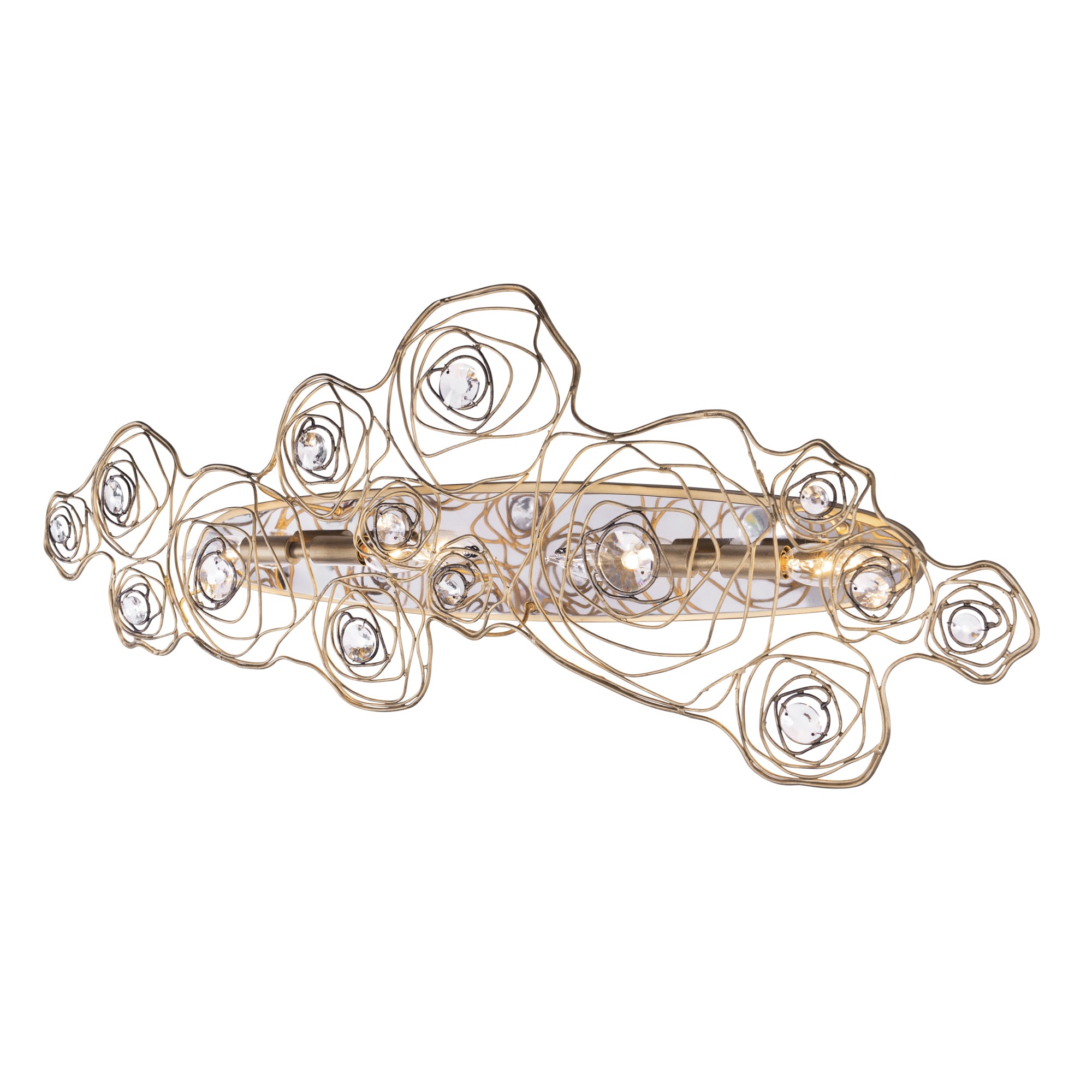 Ethereal Rose 4 Light Wall Sconce