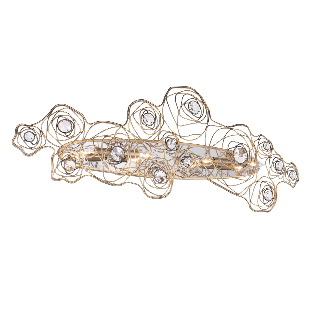 Ethereal Rose 4 Light Wall Sconce