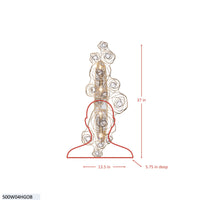 Ethereal Rose 4 Light Wall Sconce