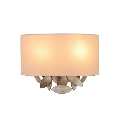 14'' Eden 2 Light Moon Silver Wall Sconce