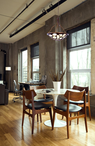 31.5'' Gramercy 5 Light Copper Patina Pendant