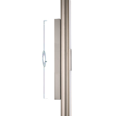 Colton 30-inch 2-light Brushed Nickel 5CCT LED Vanity Light with Etched Opal Glass Shades