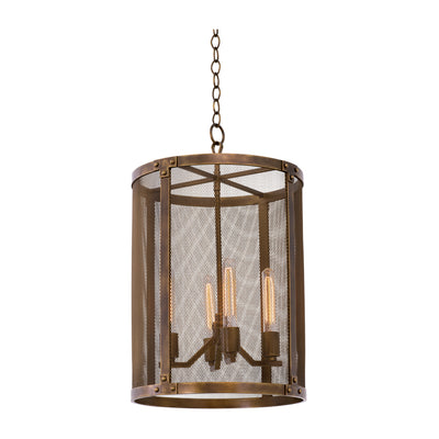 28'' Chelsea 4 Light Copper Patina Chandelier