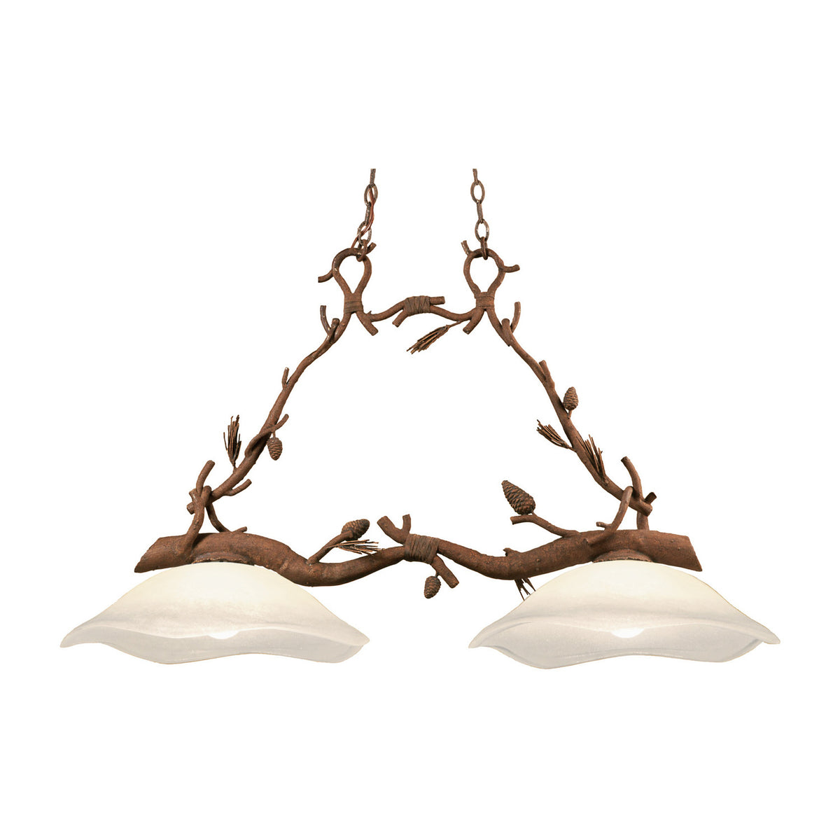 27'' Ponderosa 2 Light Ponderosa Linear Pendant